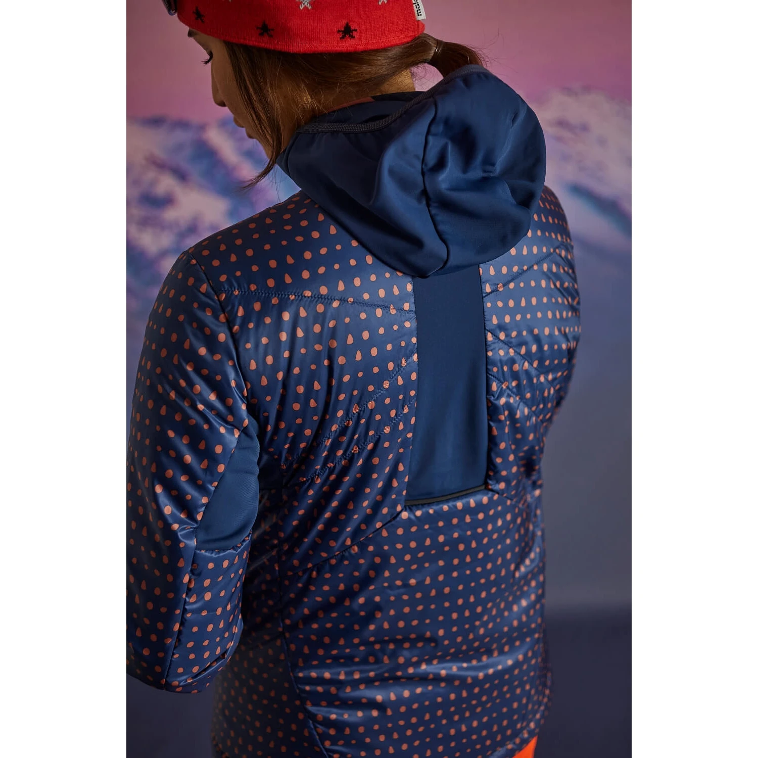 Maloja TrevisoM. Women's Nordic Puffer Jacket - Chestnut 8670 - Image 9