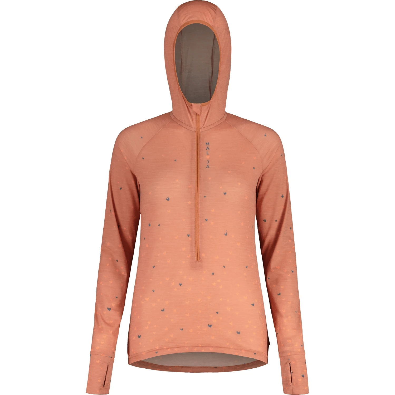 Maloja VajoletM. Mountain Midlayer Women's Shirt - Rosewood 8583