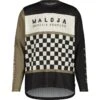 Maloja ValendasM. Dirt Shirt - Moonless Multi 0821