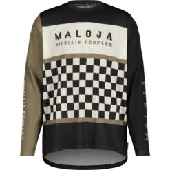 Maloja ValendasM. Dirt Shirt - Moonless Multi 0821