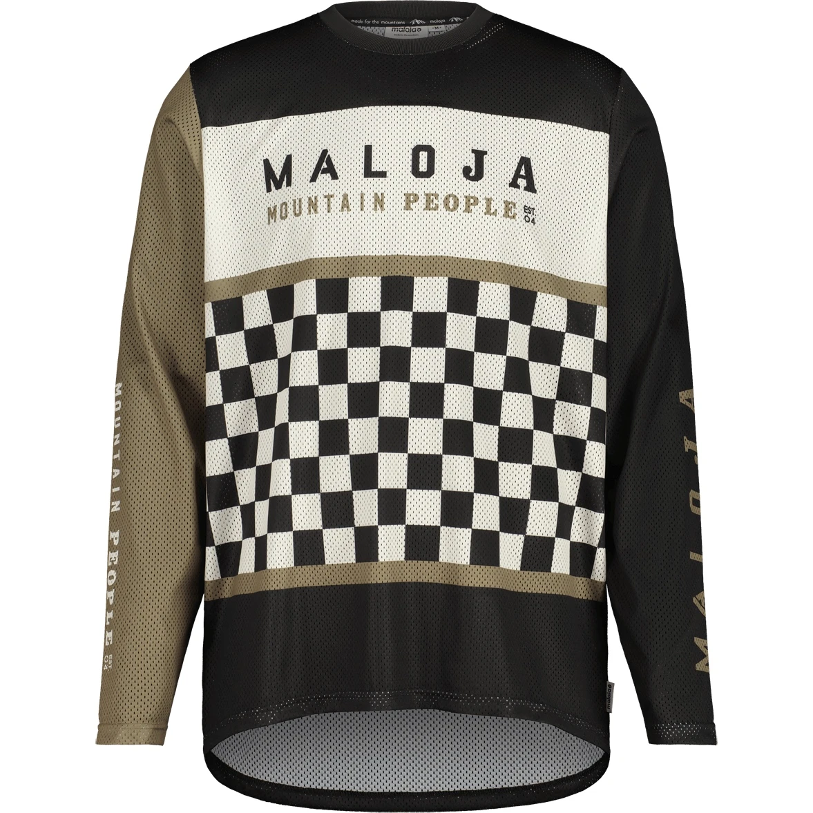 Maloja ValendasM. Dirt Shirt - Moonless Multi 0821