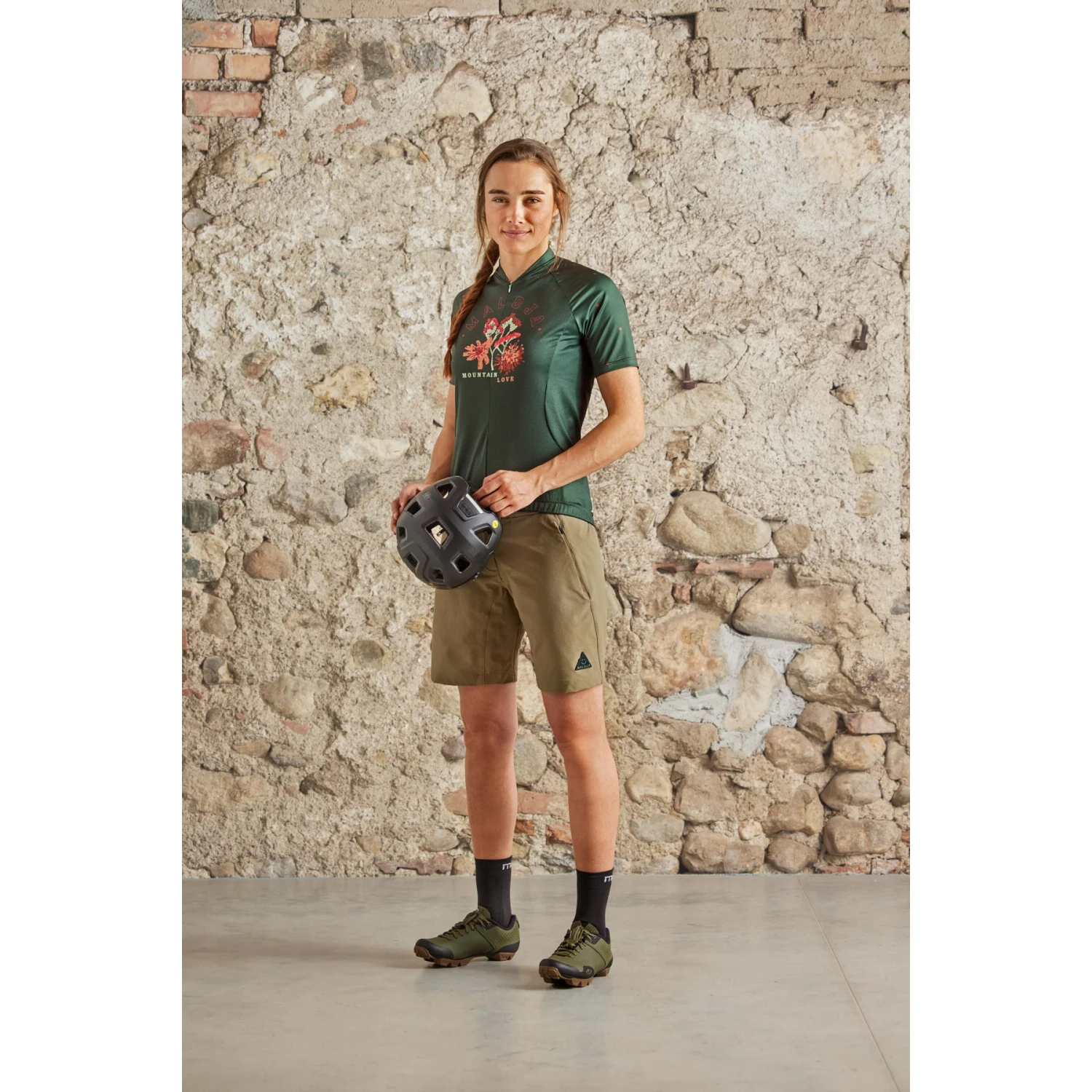 Maloja VanilM. 1/2 Cycle Women's Jersey - Glacier Milk 8585 - Image 3