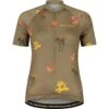 Maloja VanilM. AOP 1/2 Cycle Women's Jersey - Oak 8675