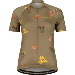 Maloja VanilM. AOP 1/2 Cycle Women's Jersey - Oak 8675