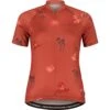 Maloja VanilM. AOP 1/2 Cycle Women's Jersey - Rosehip 8674