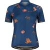 Maloja VanilM. AOP 1/2 Cycle Women's Jersey - Midnight 8581