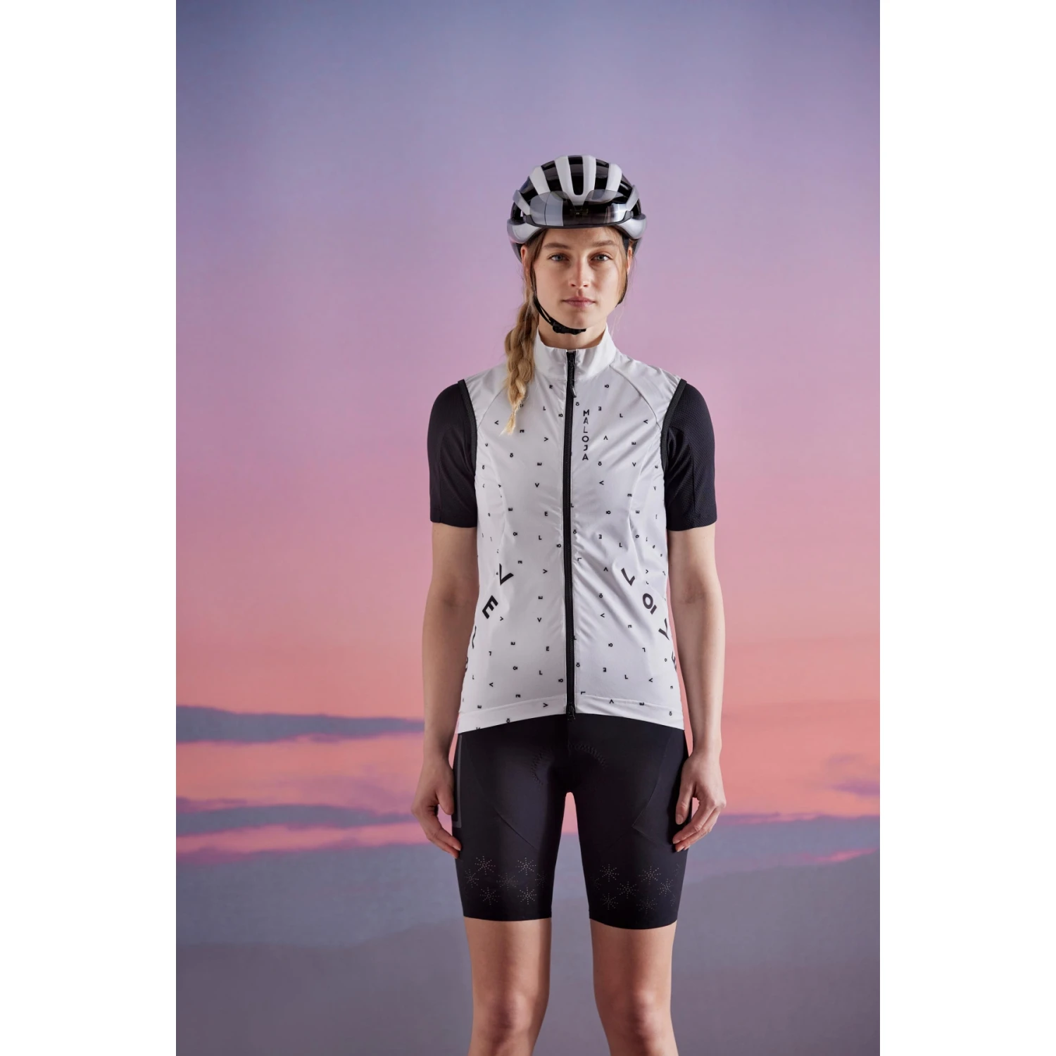 Maloja VeldaM. Women's Bike Vest - Rosewood 8583 - Image 3