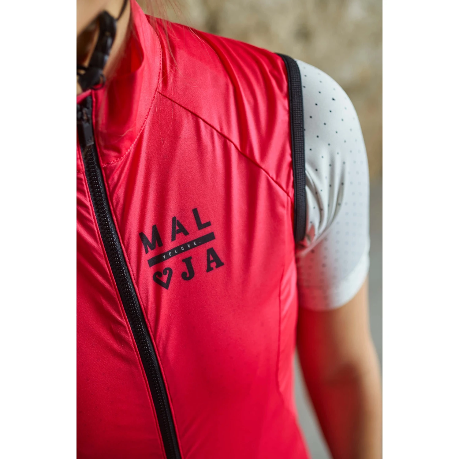 Maloja VeldaM. Women's Roadbike Vest - Raspberry 0311 - Image 4