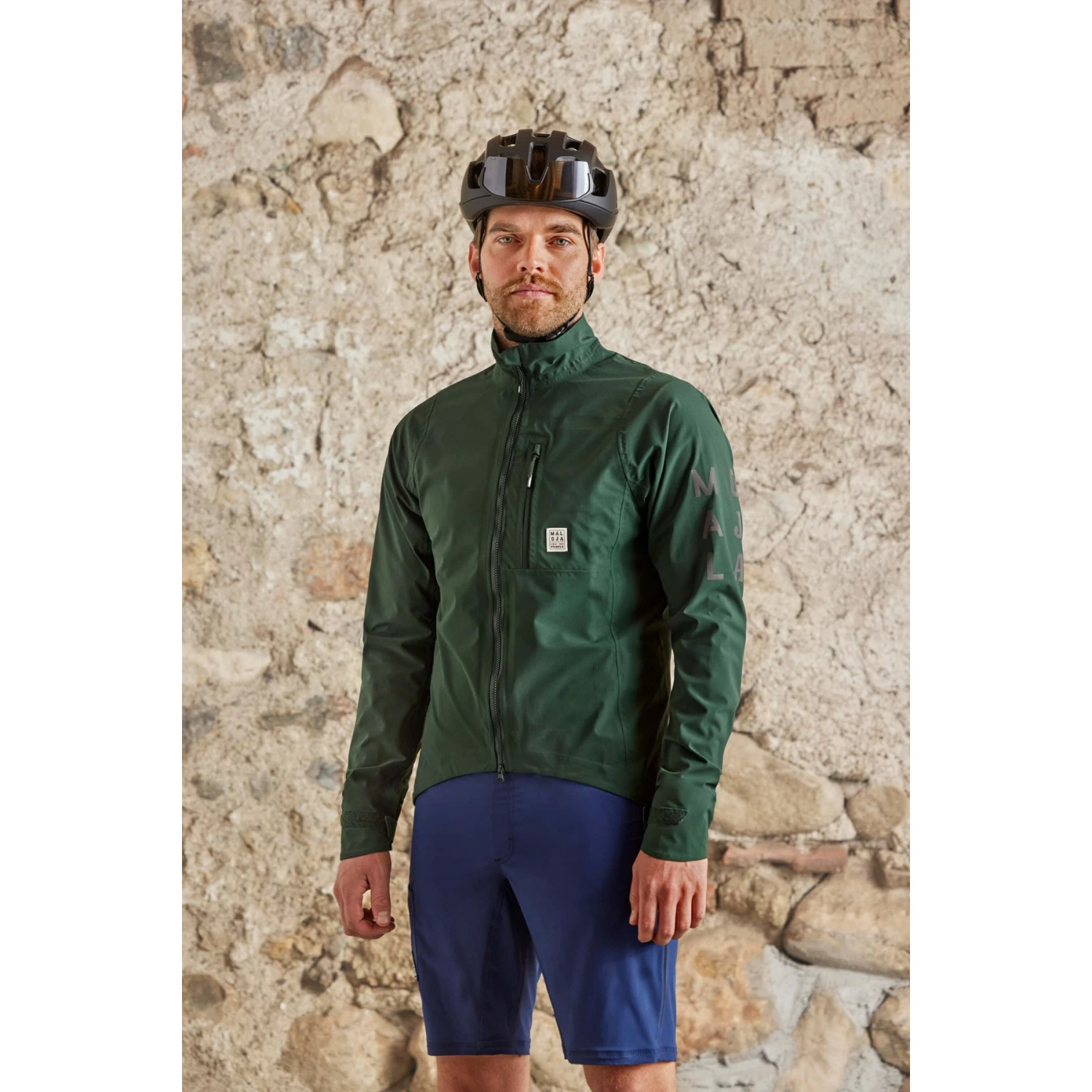 Maloja VeloU. Rain Roadbike Jacket - Rosehip 8674 - Image 4