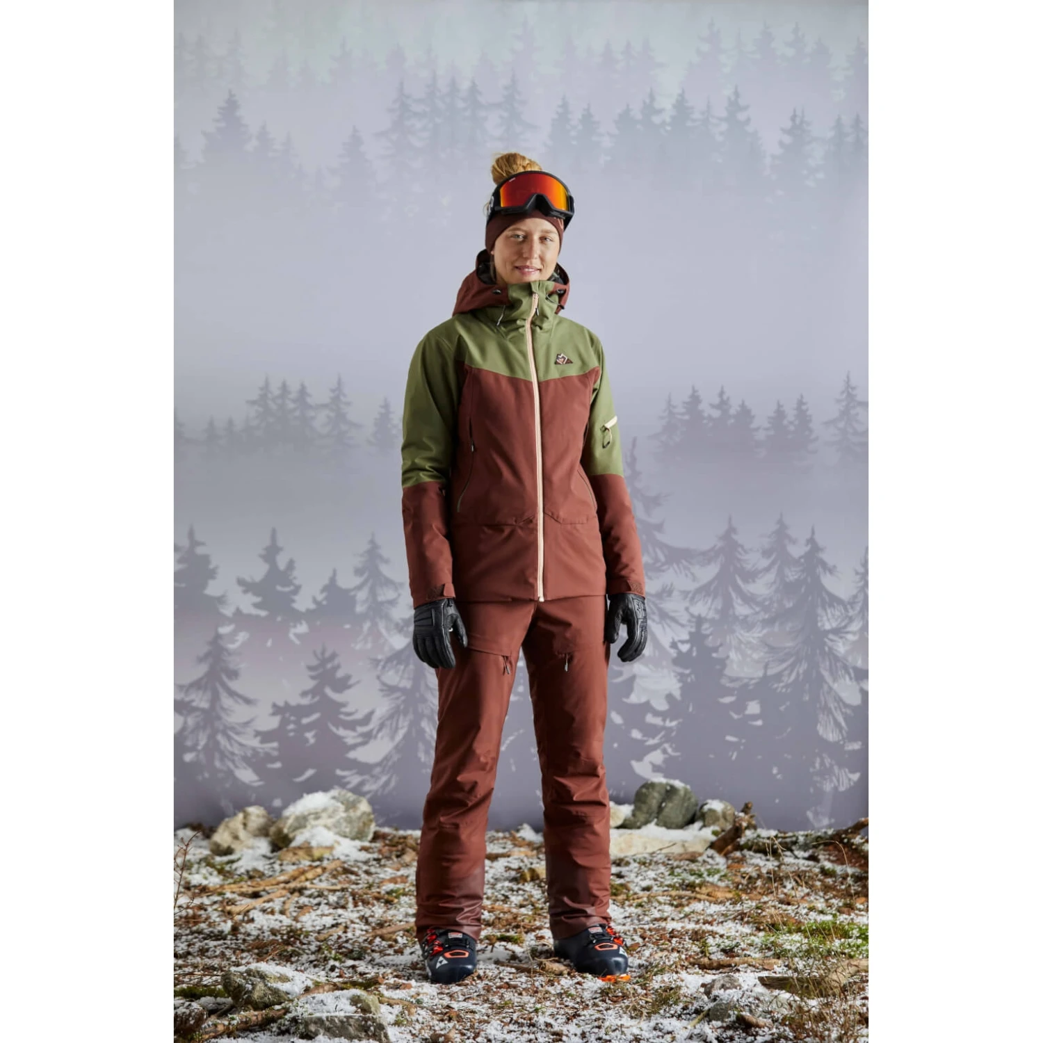 Maloja WaldbieneM. Padded Pants Women's - Night Sky 8325 - Image 3