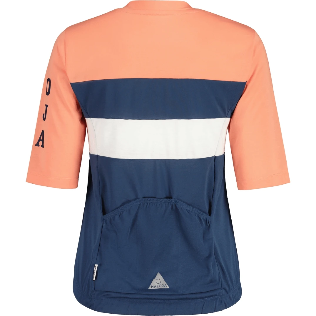 Maloja WallisM. Gravel Women's Jersey - Midnight 8581 - Image 2