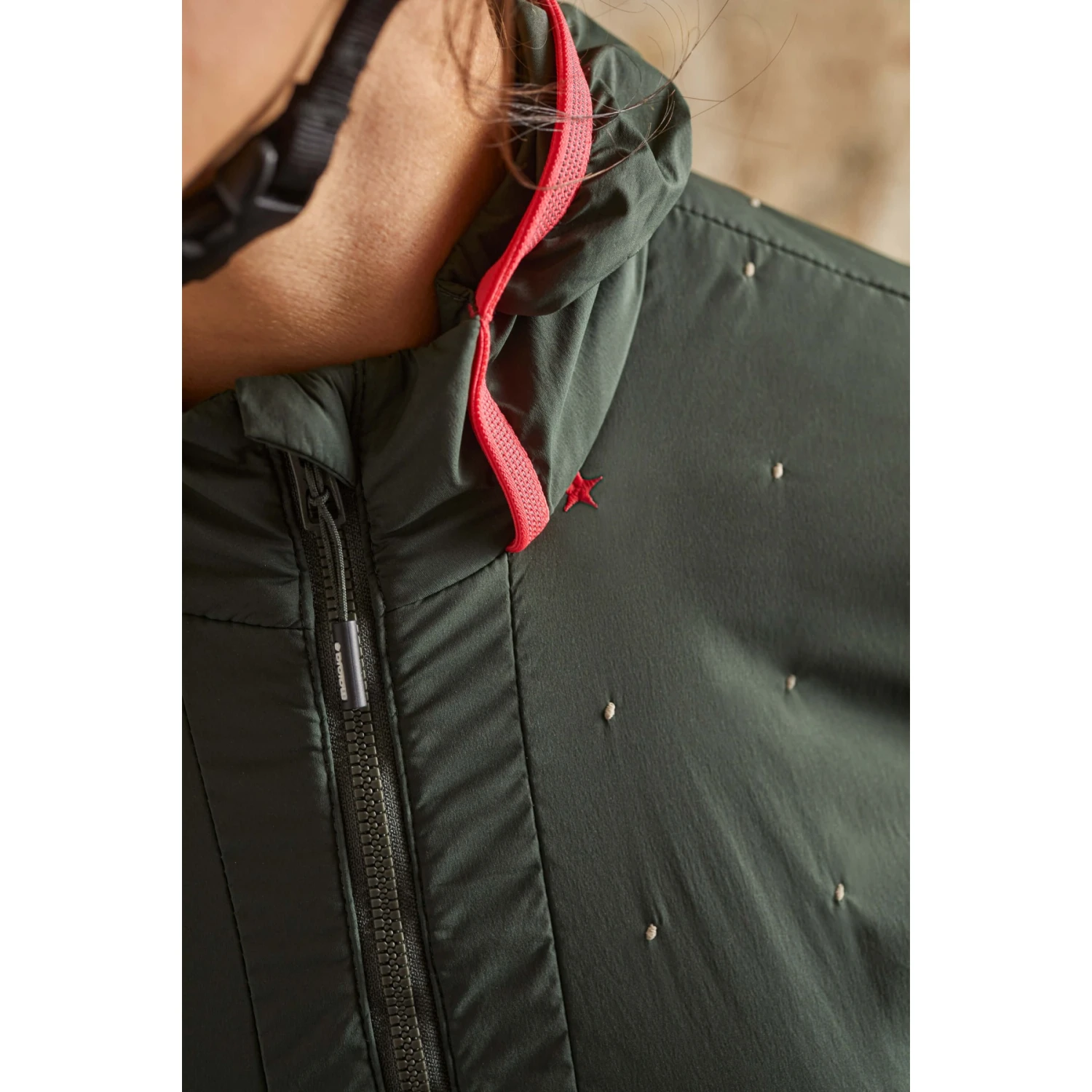 Maloja WinterflowerM. Ski Touring Women's Hybrid Jacket - Deep Forest 0550 - Image 4